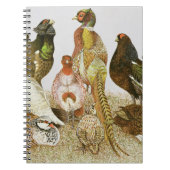 Game Birds Notitieboek (Voorkant)