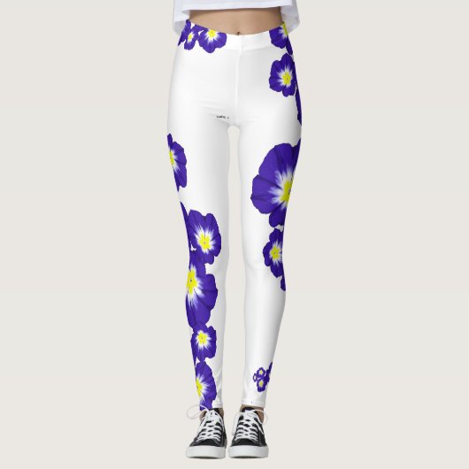 Game Blue Leggings (Voorkant)