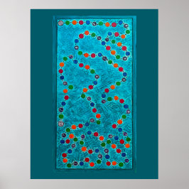 Game Board Design Area vloerkleed Poster