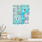 Game Board Poster (Keuken)