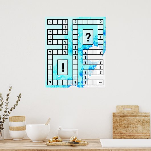 Game Board Poster (Keuken)