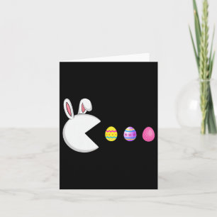 Game Bunny Eggs Pasen Gamer Kinder Jongens Mannen  Kaart
