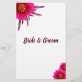 Game Card Ken je de Bride echt? Flyer (Achterkant)