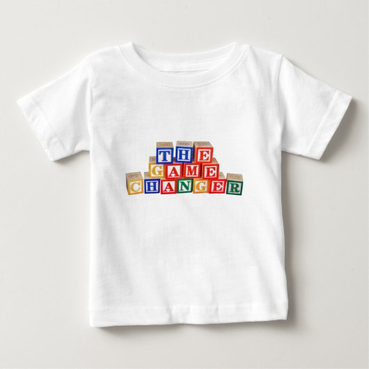 Game Changer Building Block Letters (Voorkant)