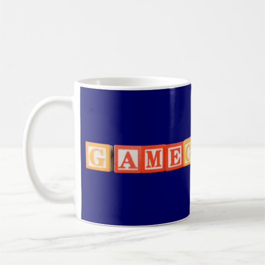 Game Changer Building Block Letters Koffiemok (Links)