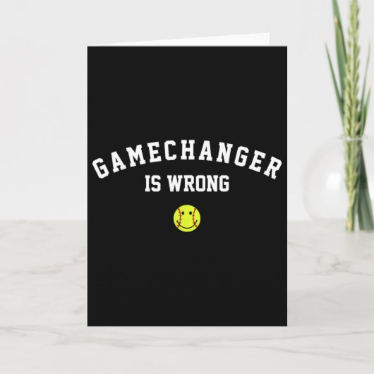 Game Changer Is Verkeerd Grappig Verkopen Softll L Kaart (Voorkant)