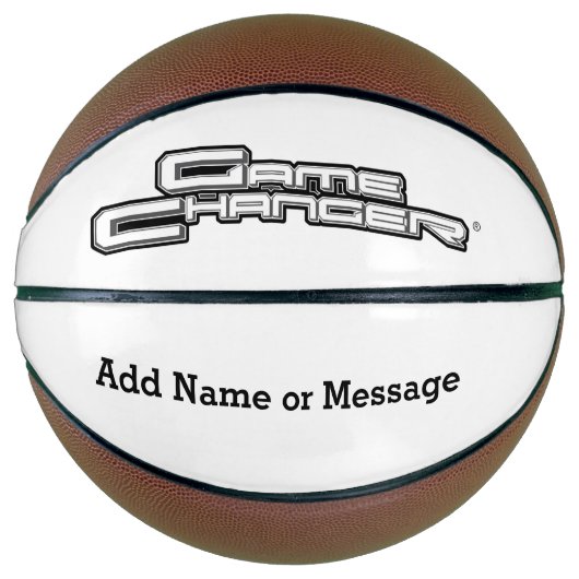 "Game Changer" Regelgeving Grootte Basketbal (Voorkant)