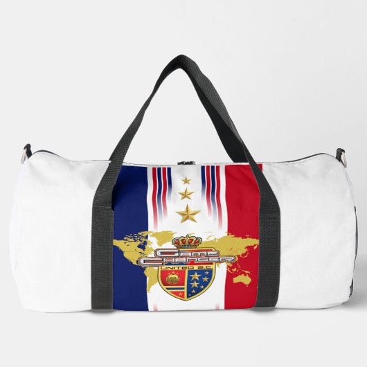 "Game Changer" Rood, Wit, Blauw & Goud Sterren Plunjezak (Voorkant)