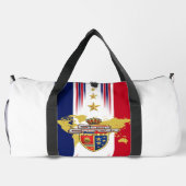 "Game Changer" Rood, Wit, Blauw & Goud Sterren Plunjezak (Achterkant)