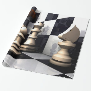 Game Chess Style Cadeaupapier