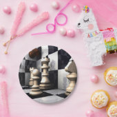 Game Chess Style Papieren Bordje (Feest)