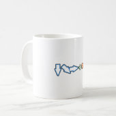 Game-combobeweging Koffiemok (Voorkant links)