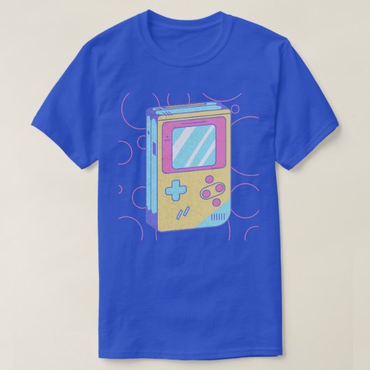 Game Console jaren '90 Retro Gaming Nostalgie T-shirt (Design voorkant)