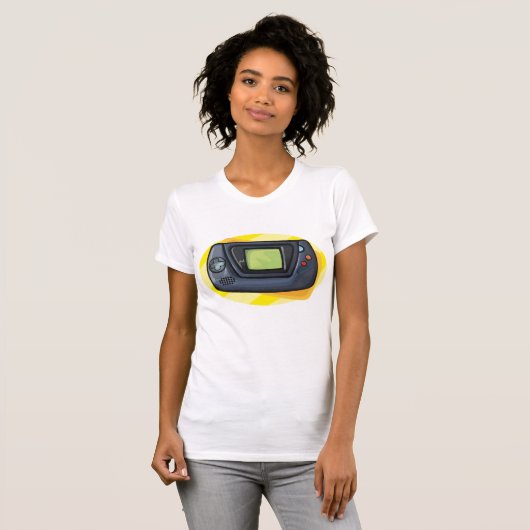 Game Console Vrouwen T-shirt (Voorkant volledig)
