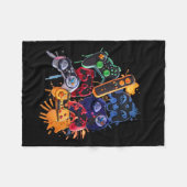 Game Control Alle Dingen Video Game Controller Fleece Deken (Voorkant (Horizontaal))