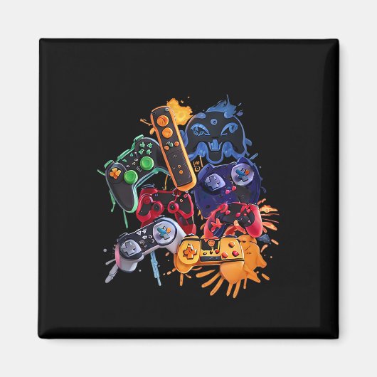 Game Control Alle Dingen Video Game Controller Magneet (Voorkant)
