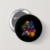 Game Control Alle Dingen Video Game Controller Ronde Button 5,7 Cm (Voorkant /achterkant)
