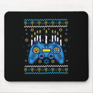 Game Controller Chanoeka Menorah Kaarsen Joodse Ga Muismat