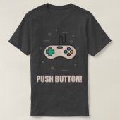 Game Controller Drukknoppen  T-shirt (Design voorkant)