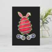 Game Controller Funny Easter Kaart (Staand voorkant)