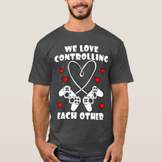 Game Controller Harten Gaming Relatie Valenti T-shirt