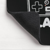 Game Controller Houd het Clic Humor 80s Retro Dark Muismat (Hoek)
