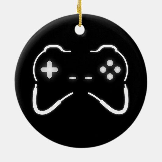 Game Controller Keramisch Ornament (Achterkant)