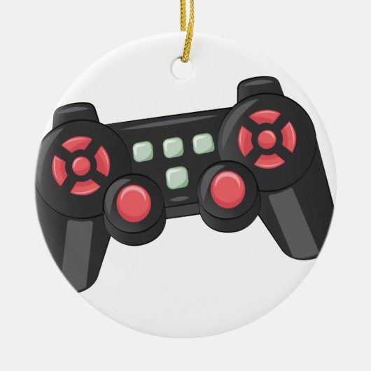 Game Controller Keramisch Ornament (Voorkant)