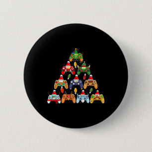 Game Controller Kerstboom Gamer Jongen Meisje Funn Ronde Button 5,7 Cm