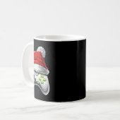 Game Controller Kerstman Hoed Gamer Gift Boy Koffiemok (Voorkant links)