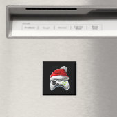 Game Controller Kerstman Hoed Gamer Gift Boy Magneet (Insitu (Vaatwasser))