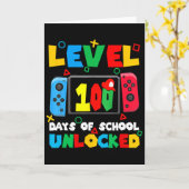 Game Controller Level 100 Dagen School Vrijgespeel Kaart (Gele Bloem)