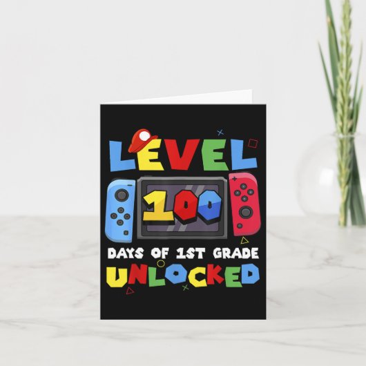 Game Controller Level 100 dagen van de 1e klas ont Kaart (Voorkant)