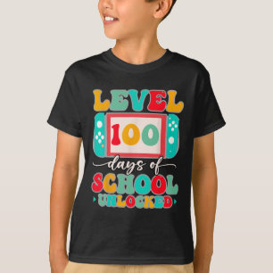 Game Controller Level 100 dagen van de school volt T-shirt