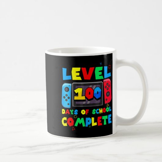 Game Controller Level 100 Days Of School Complete  Koffiemok (Rechts)