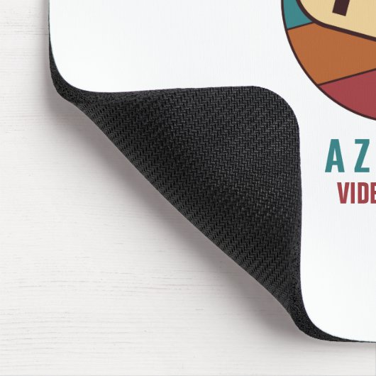 Game Controller Logo, videokanser Muismat (Hoek)