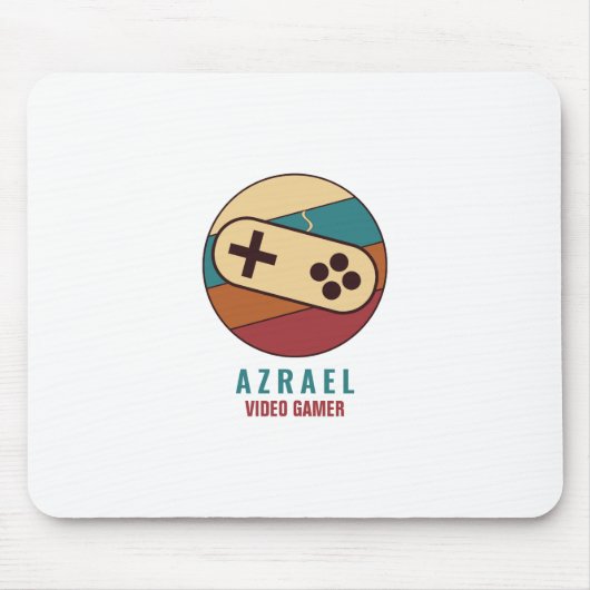 Game Controller Logo, videokanser Muismat (Voorkant)