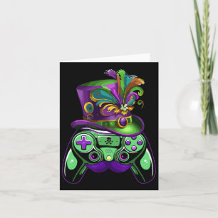 Game Controller Mardi Gras Gamers Kinderen Meisjes Kaart