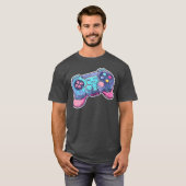 Game Controller meisje T-shirt (Voorkant volledig)