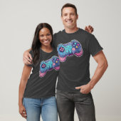 Game Controller meisje T-shirt (Unisex)