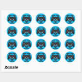 Game Controller Party Favor Sticker (Vel)