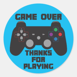 Game Controller Party Favor Sticker