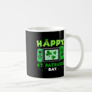 Game Controller Shamrock St Patricks Day Gamer spe Koffiemok