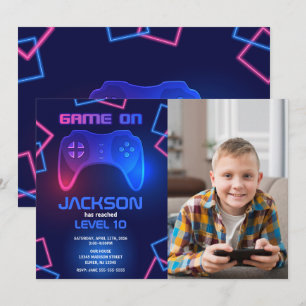 Game Controller Tiener Videospel Gamer Verjaardag Kaart