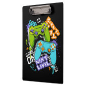 Game controllers Graffiti Gamen Geboren om te spe Klembord (Links)