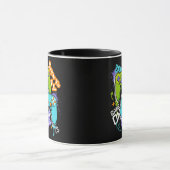 Game controllers Graffiti Gamen Geboren om te spe Mok (Midden)