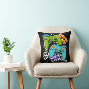 Game controllers Graffiti  Gaming Born To Play  Kussen