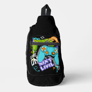 Game controllers Graffiti Gaming Born To Play Sling Bag