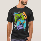 Game controllers Graffiti Gaming Born To Play T-shirt (Voorkant)