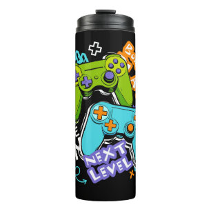 Game controllers Graffiti Gaming Born To Play Thermosbeker